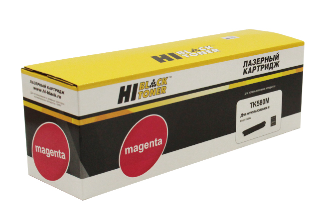 Тонер-картридж Hi-Black (HB-TK-580M) для Kyocera FS-C5150DN/ ECOSYS P6021, пурпурный (2800 стр.)