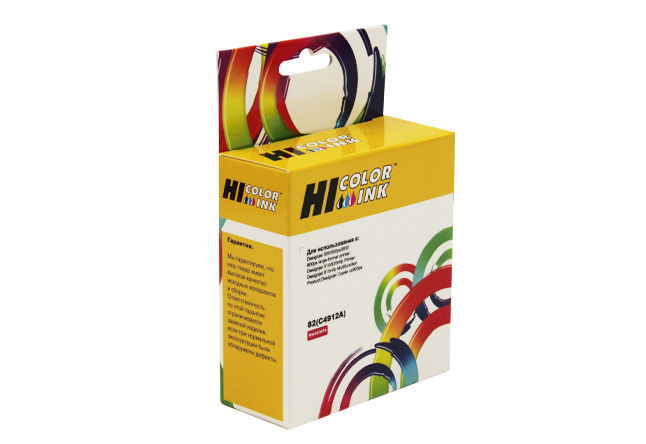 Картридж Hi-Black (HB-C4912A) для HP DesignJet 500/ 800, №82, пурпурный