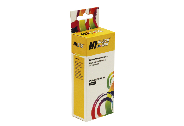 Картридж Hi-Black (HB-PGI-450PGBK-XL) для Canon PIXMA iP7240/ MG6340/ MG5440, чёрный
