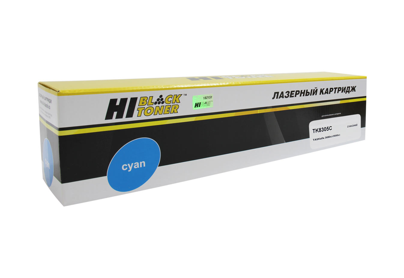 Тонер-картридж Hi-Black (HB-TK-8305C) для Kyocera TASKalfa 3050ci/ 3051/ 3550, голубой (15000 стр.)