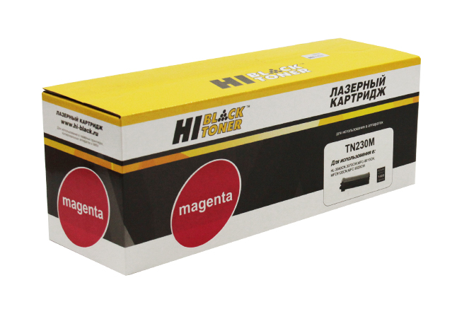 Тонер-картридж Hi-Black (HB-TN-230M) для Brother HL-3040CN/ 3070CW/ MFC-9010CN/ 9120CN, пурпурный (1400 стр.)