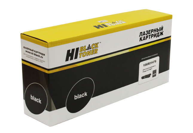 Тонер-картридж Hi-Black (HB-106R01476) для Xerox Phaser 6121MFP, чёрный (2600 стр.)