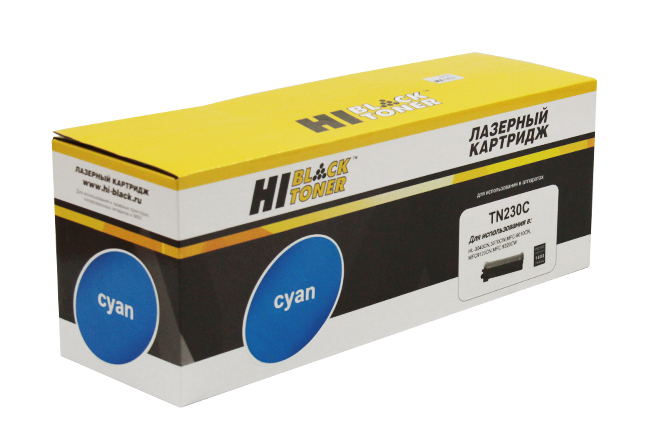 Тонер-картридж Hi-Black (HB-TN-230C) для Brother HL-3040CN/ 3070CW/ MFC-9010CN/ 9120CN, голубой (1400 стр.)