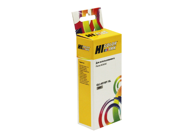 Картридж Hi-Black (HB-CLI-451GY-XL) для Canon PIXMA iP7240/ MG6340/ MG5440, серый