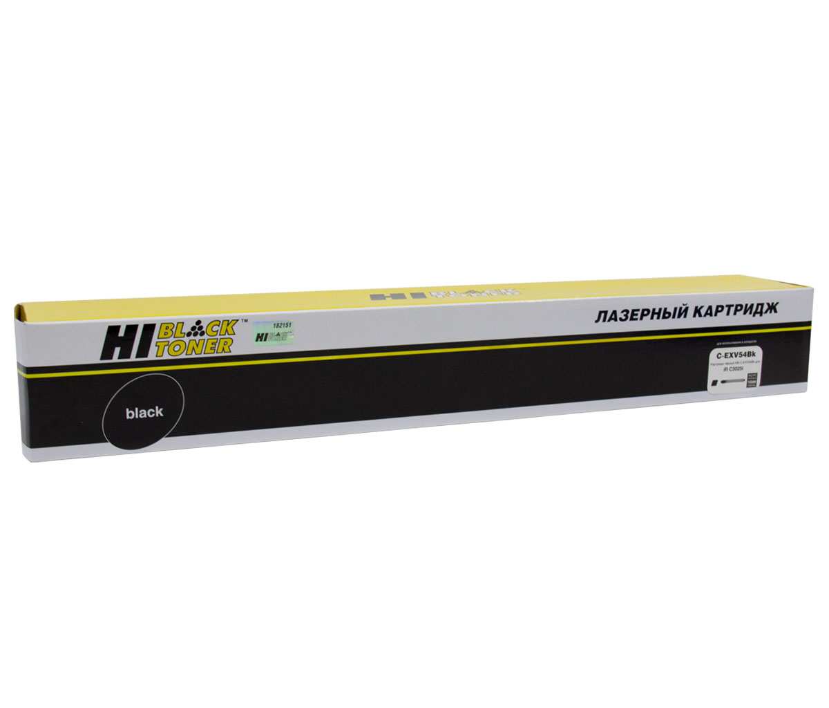 Тонер-картридж Hi-Black (HB-C-EXV54 BK) для Canon iR C3025i/ C3125i/ C3226i, чёрный (15500 стр.)