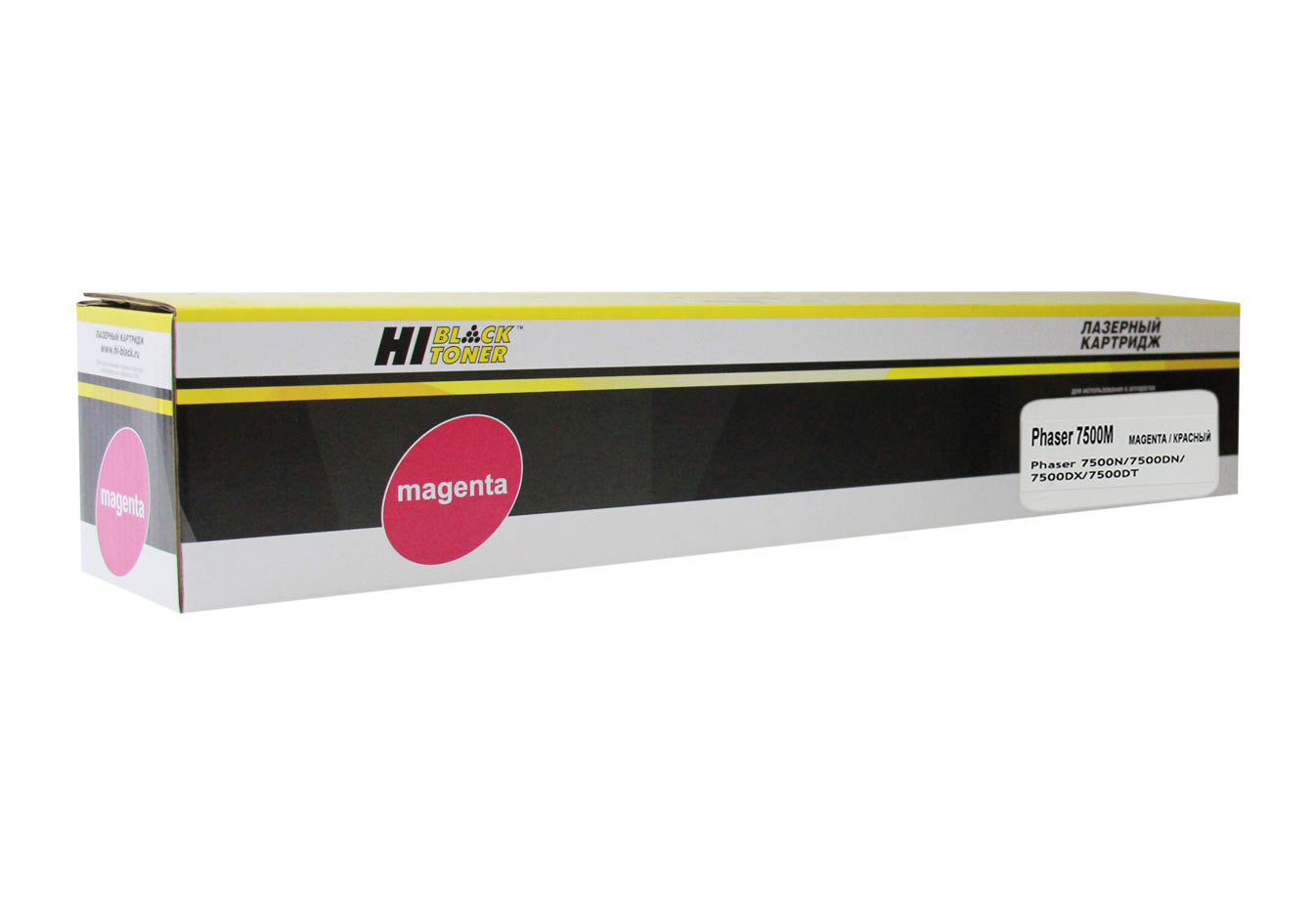 Тонер-картридж Hi-Black (HB-106R01444) для Xerox Phaser 7500, пурпурный (17800 стр.)