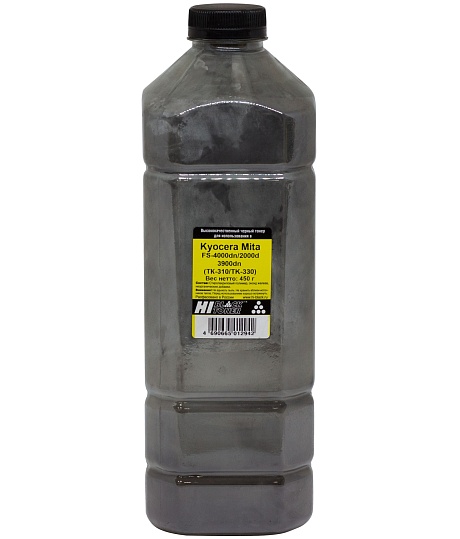Тонер Hi-Black (TK-310/ TK-330) для Kyocera FS-4000dn/ 2000d/ 3900dn, чёрный (450 гр.)